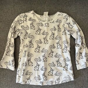 Kate Quinn bunny print kids shirt